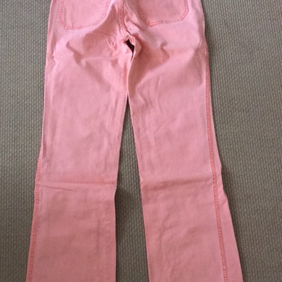 Faded glory coral colored stretch jeans - Picture 2 of 2